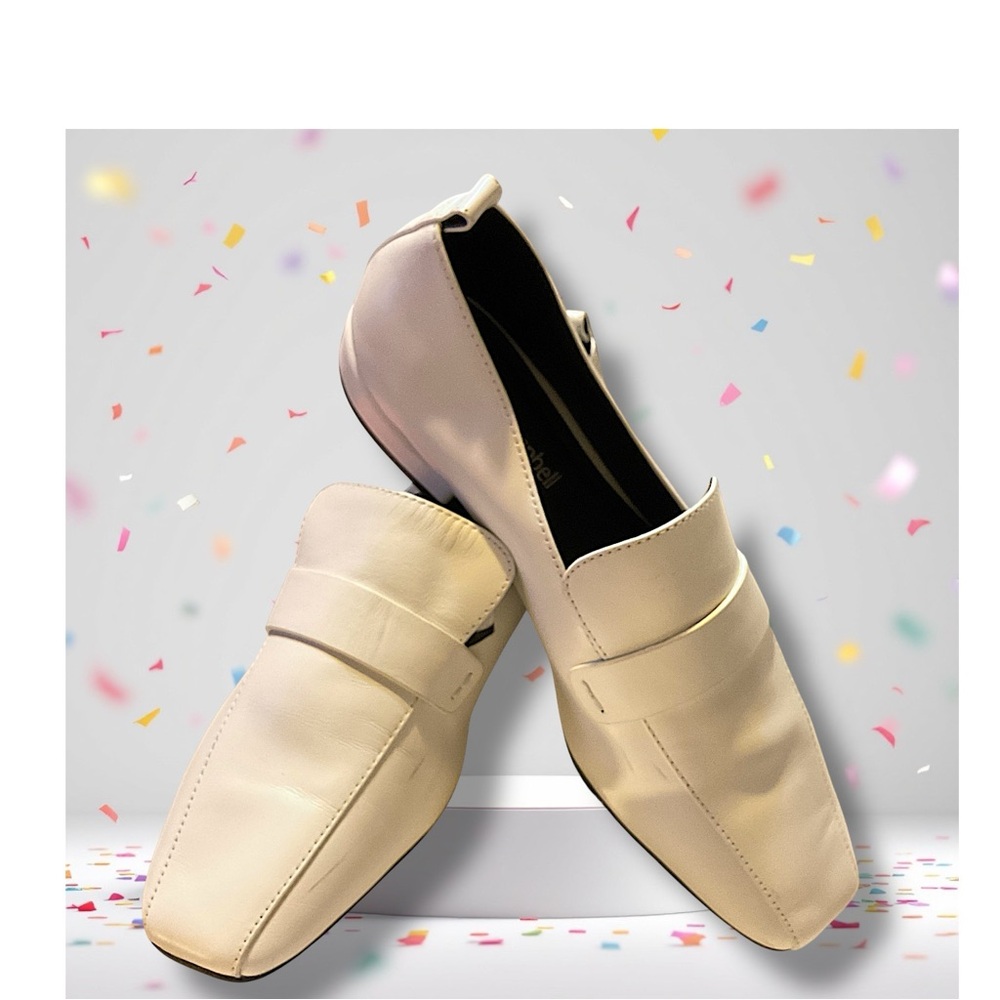 NWOB Jeffrey Campbell White Slip-On Loafers
